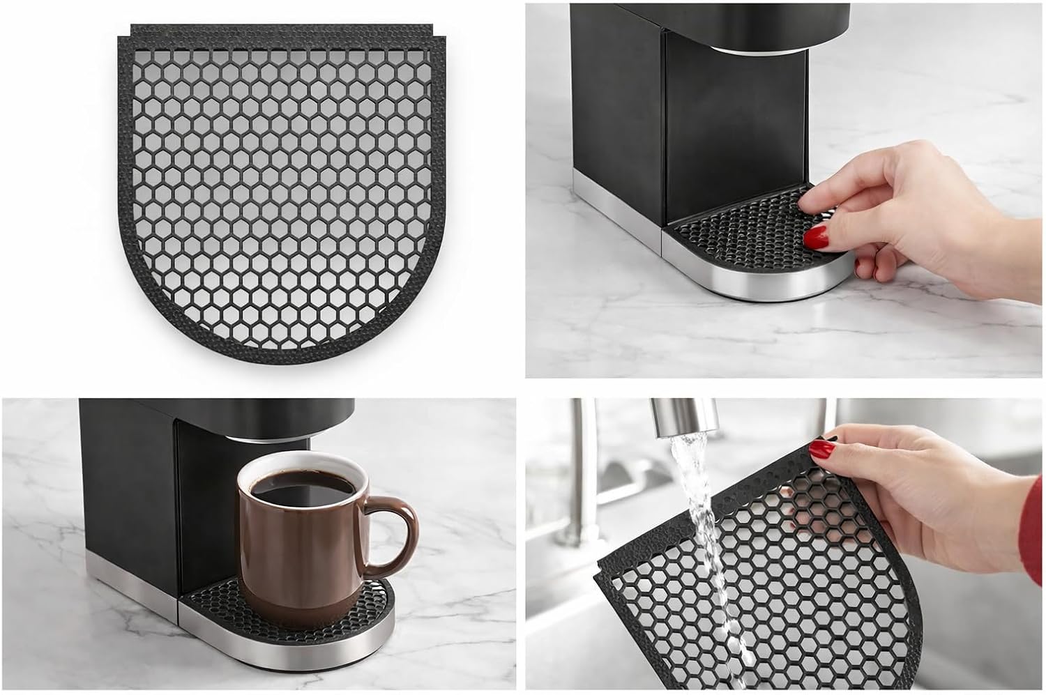 Compatible with Keurig K-Mini Coffee Maker Drip Tray Cover Replacement Snap-On Part – Mini Keurig Accessories Replacement Drip Tray