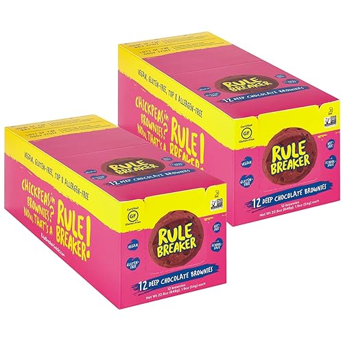 Miniatura 7 de Paquete de 24 brownie de Halloween Junior | Sin nueces, vegano, sin gluten, Top 11 sin alérgenos | Ideal para dulce o truco, fiestas, escuela,