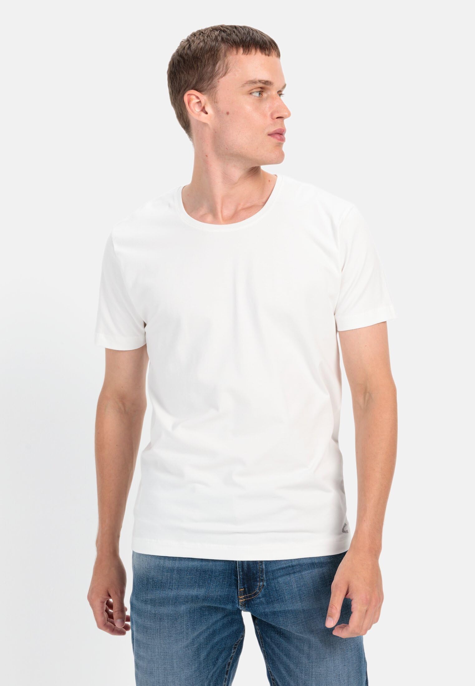 camel active Herren Unterziehshirt im 3er Pack