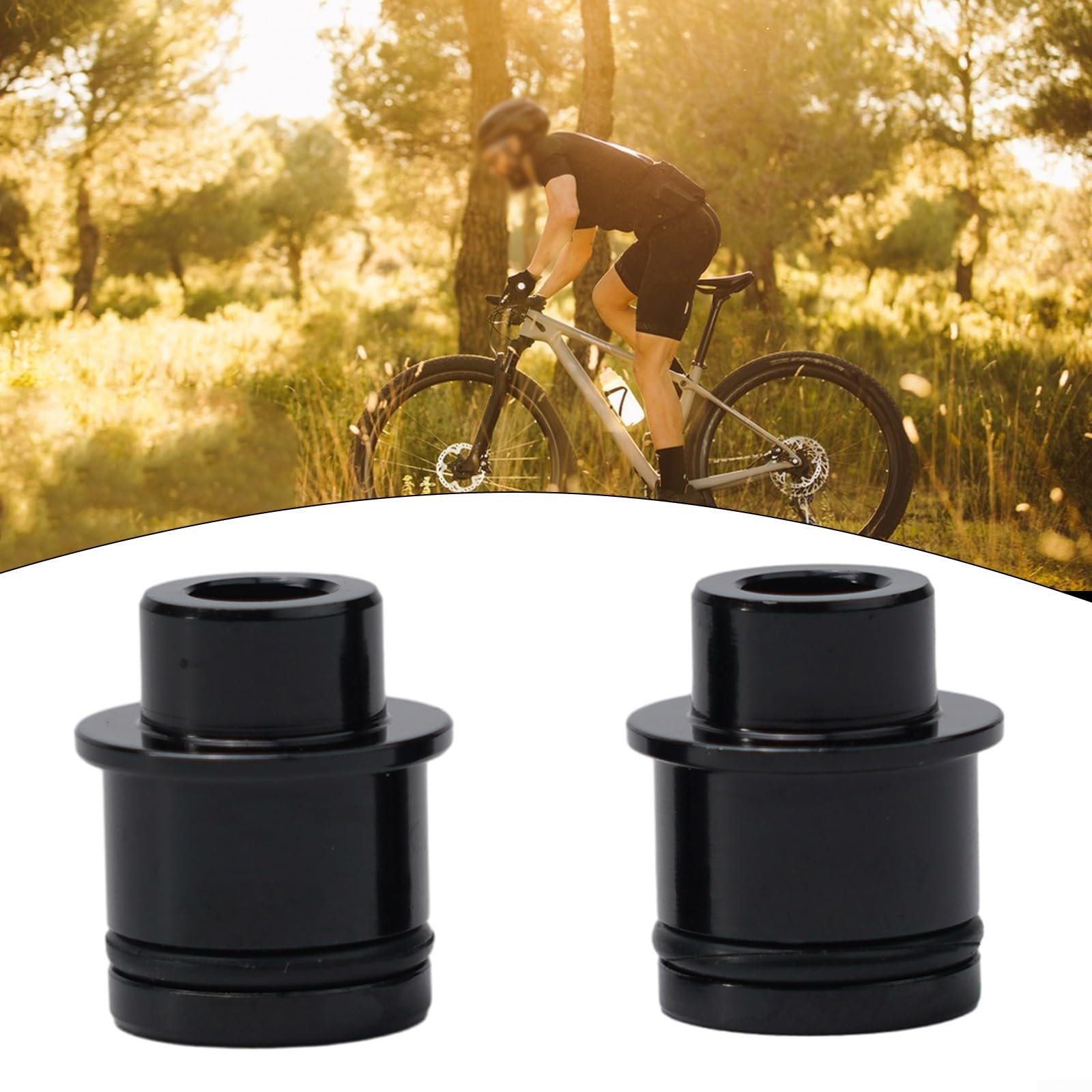 Gdfnmogo 15 Mm Auf 12 Mm Steckachsadapter – CNC-gefrästes Aluminium 7075 Für Road- Und MTB-Naben Gdfnmogo 15 Mm Auf 12 Mm Steckachsadapter – CNC-gefrästes Aluminium 7075 Für Road- Und MTB-Naben