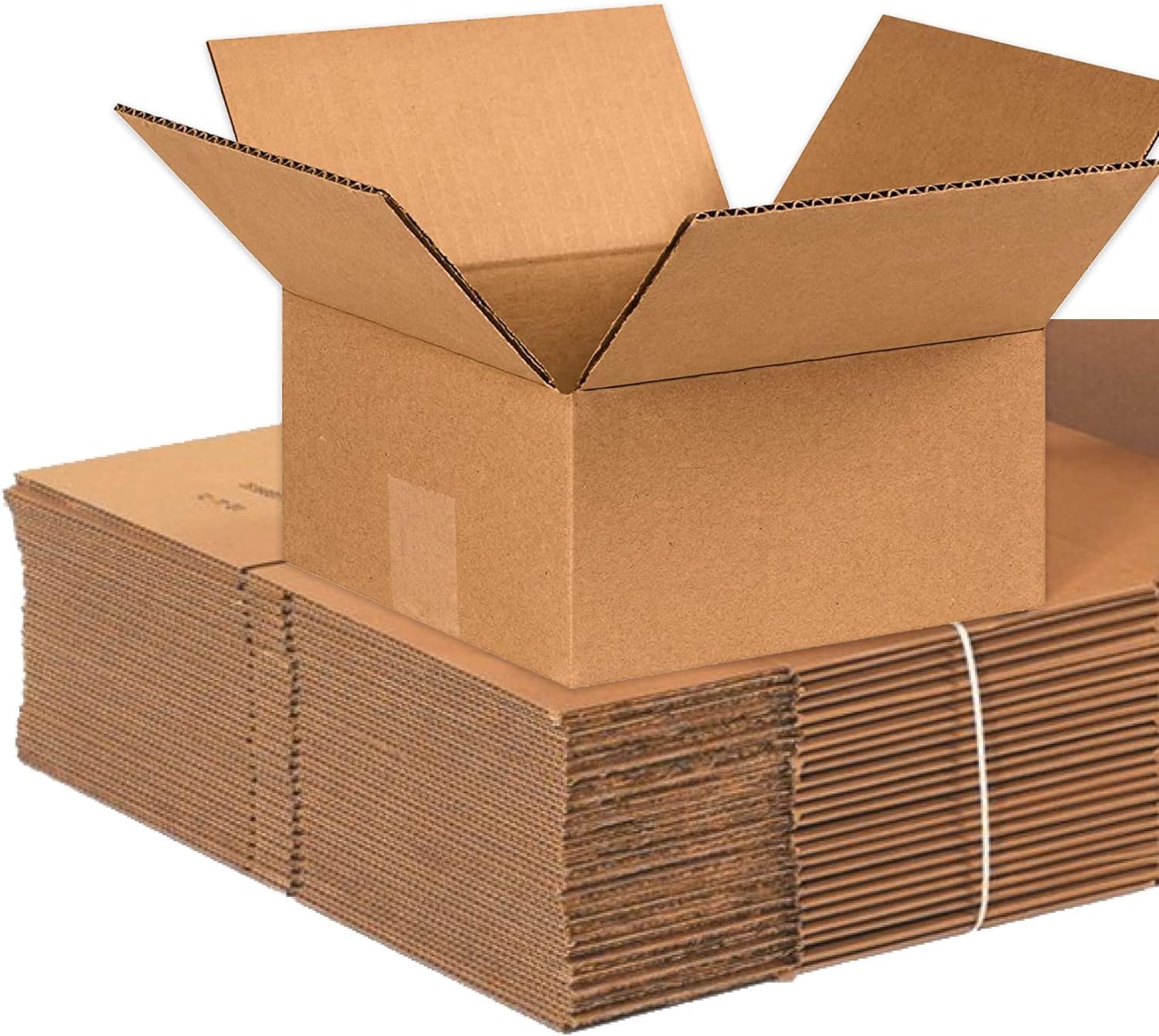 MILLBOX 50 Packs Corrugated Boxes Sturdy 3 ply Corrugated Small Boxes Cube Bulk Foldable Boxes for Ecommerce Business Gift Storage (50Pcs, Brown, 9x7.5x4.5 Inch) (B0CTR5G7GR) Amazon Price History, Amazon Price Tracker