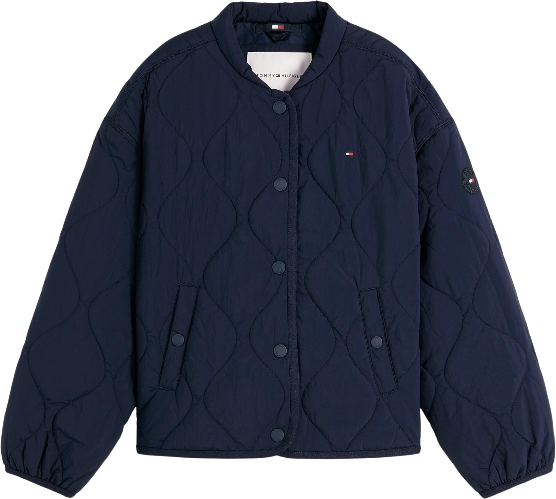 Tommy Hilfiger Mädchen Quilted Jacket Kg0kg09373 Andere Jacken