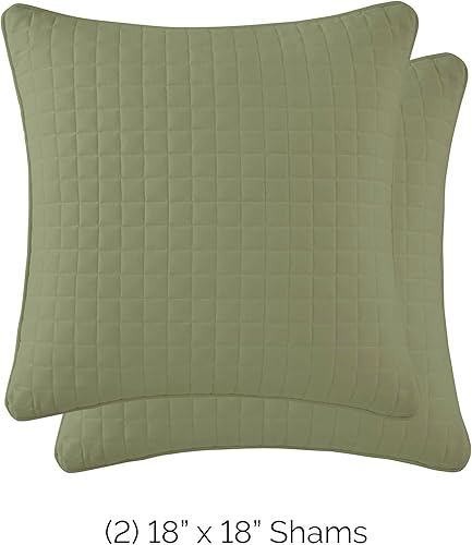 Vista 198 de Fundas Southshore Fine Linens Vilano Springs, para almohada, acolchadas, Microfibra, Pizarra, 20" x 36" 01 - Blanco brillante