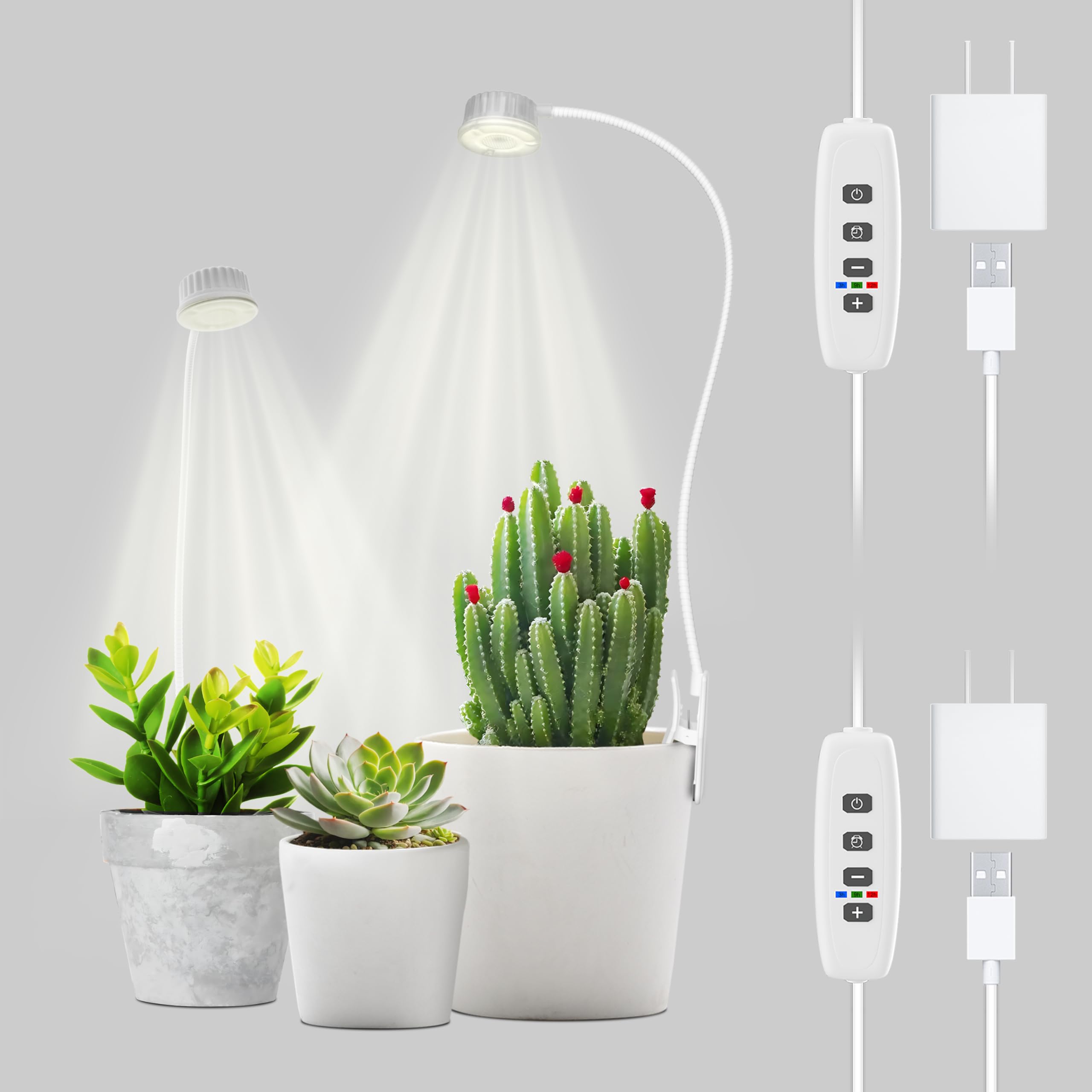Shyineyou Small Grow Light 2-Pack