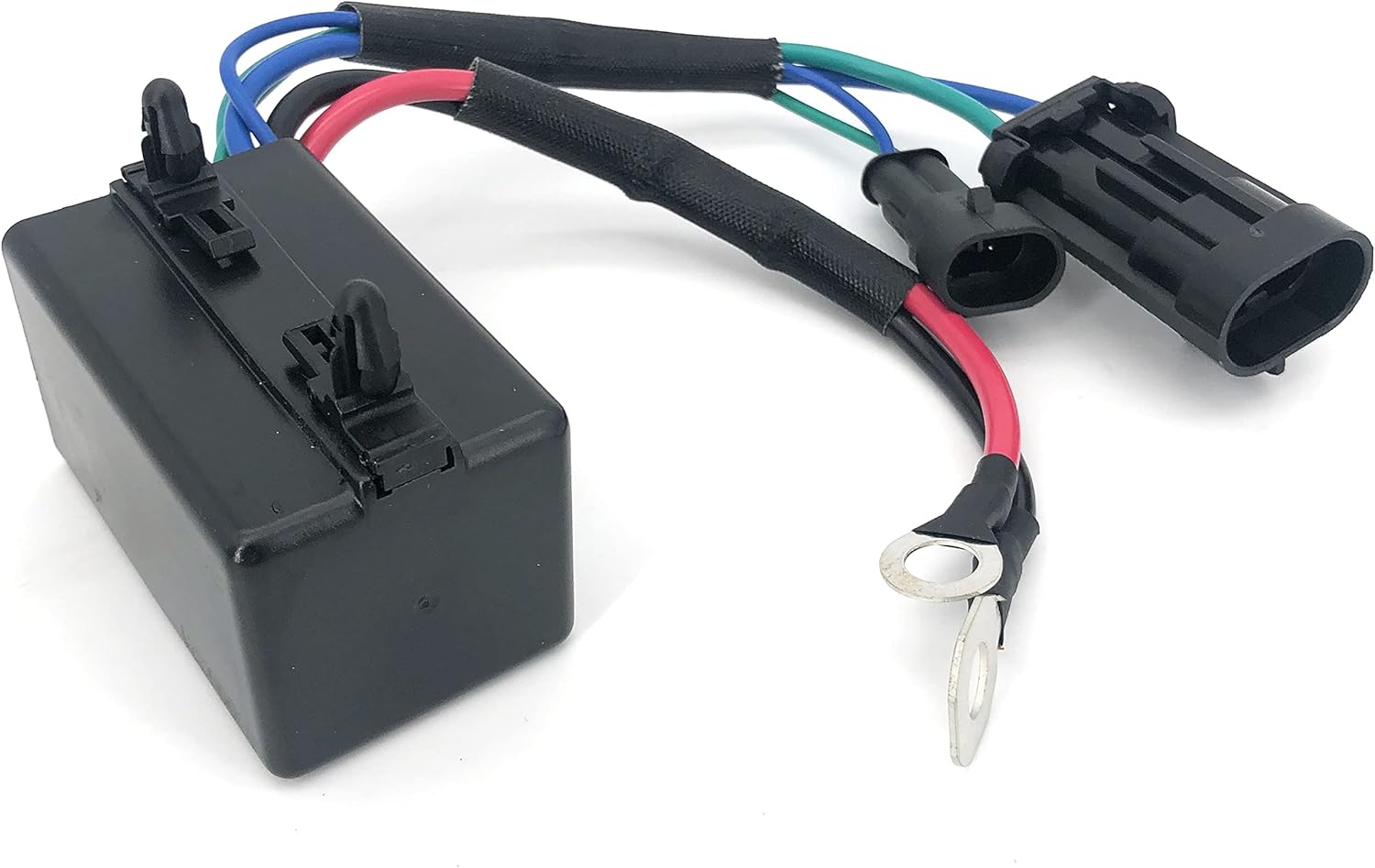 12V Power Tilt Trim Relay 586767 0586767 for Evinrude E-TEC Johnson OMC Marine Outboard Motor, OEM Replacement Plug and Play Solenoid Switch Assembly (15 to 300 HP Engines, 2004-2011)