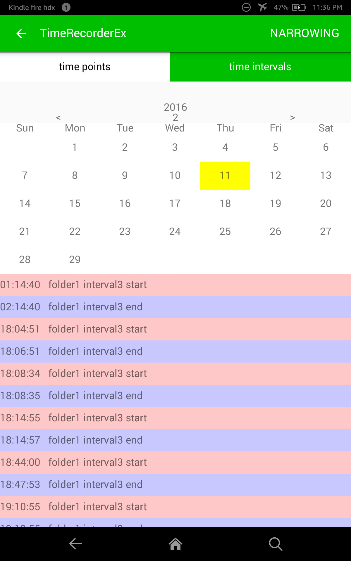 Time recorder Ex:Amazon.in:Appstore for Android