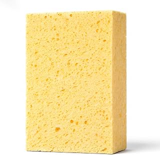 1 PCS Large Natural Sponges 6x4x2 Inch Heavy Duty Scrub Sponges Scrub Kitchen Sponge for Home & Kitchen Cleaning Boat Bail Car Washing