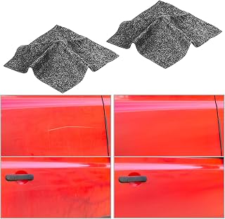 Nano Sparkle Cloth for Car Scratches,Magic Car Scratch Remover Cloth,Effectively Remove Surface Scratches,Scuffs,Swirls,Paint Residues,Water Spots,Nano Scratch Repair Cloth (2)
