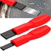 Carbide Scraper, Enduring Carbide Gasket Scraper for Metal and Automotive, 1-14 Inch and 58 Inch Carbide Scraper Set for Gasket Rust Carbon