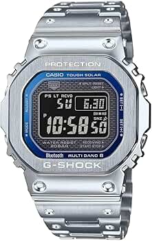 G-Shock Casio Full Metal Vibrant Blue Mens Watch GMWB5000D-2, Blue