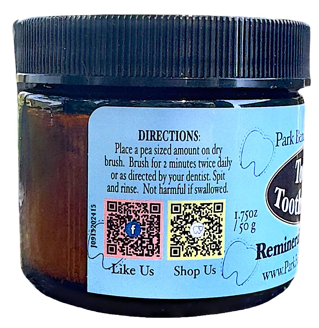 Pó para Dentes de Crianças Park Bench Naturals, Fórmula Remineralizante de 49 g em Sabor Frutado para Incentivar Hábitos de Higiene Oral Saudáveis - Imagem 6