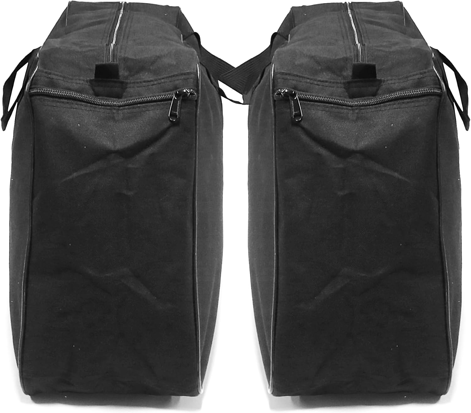 MZS Motorcycle Saddlebag Liner Bags, Touring Liner Bag Travel Luggage Saddle Bag Insert Storage Black Compatible with 1992-2024 Road Glide Street Electra Glide Road King Vulcan Royal Star Chieftain