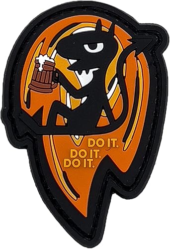 Luci Do It Do It Do It Do It - Parche de PVC con respaldo de velcro