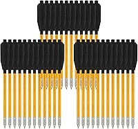 GUGULUZA Crossbow Bolts, 6.3'' Aluminium Crossbow Bolts Mini Archery Arrows for 50-80 lbs Hunting Fishing Pistol Crossbow Precision Target Practice