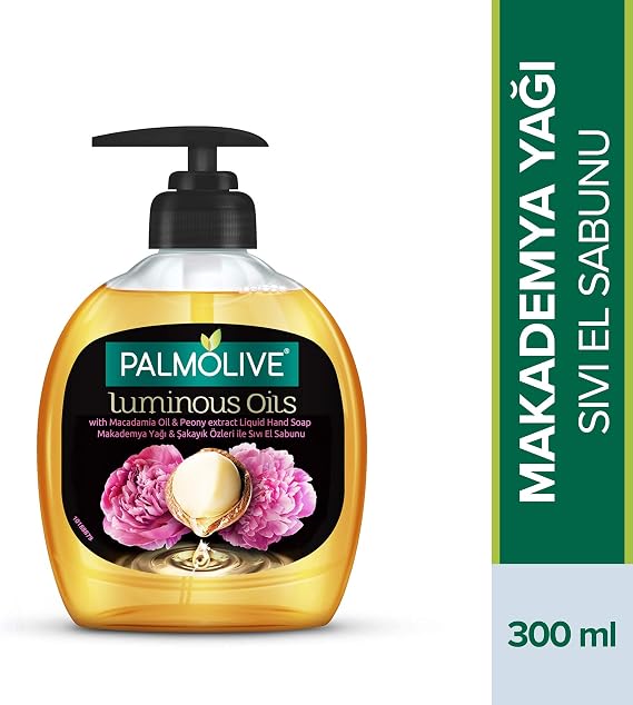 Palmolive Luminous Oils Macadamia Oil & Peony Extracts Liquid Hand Soap (300 ml)