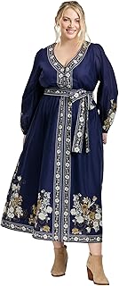 Women's Plus Size Ethereal Escape Maxi Dress