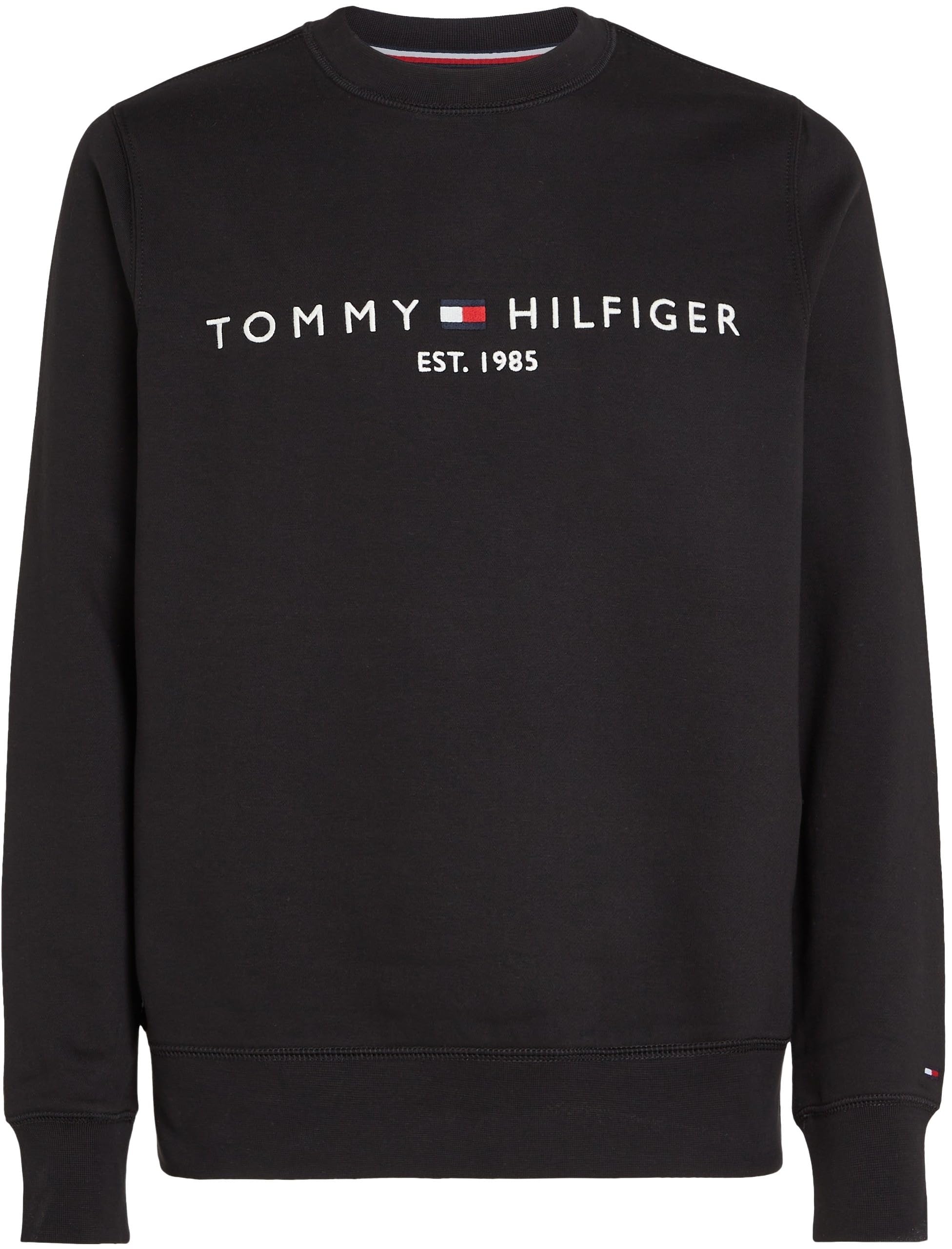 Tommy Hilfiger Felpa Uomo Tommy Logo senza Cappuccio