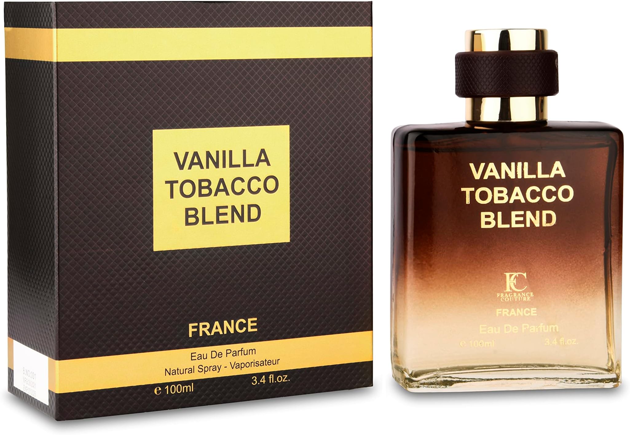VANILLA TOBACCO BLEND 3.4 Oz Men's Cologne