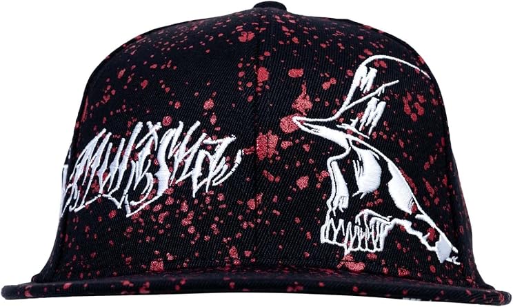 Metal Mulisha Dark Path Snapback Hat, Black Red