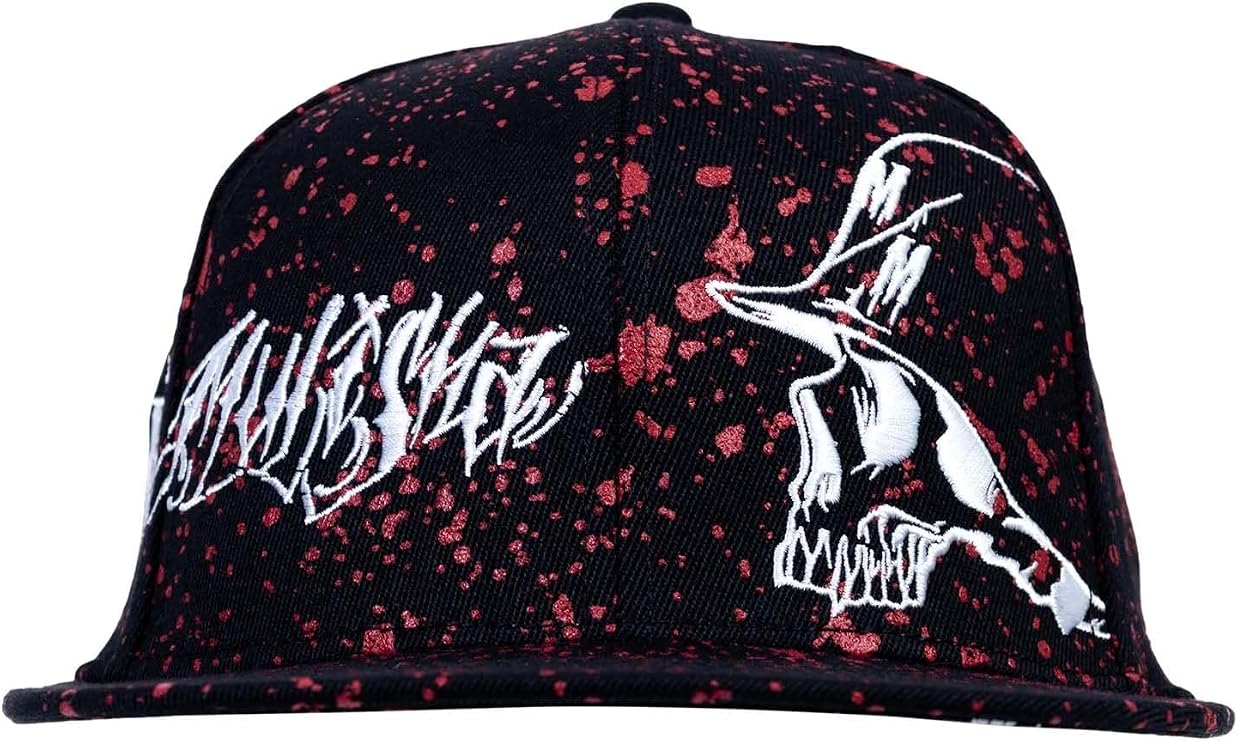 Metal Mulisha Dark Path Snapback Hat, Black Red