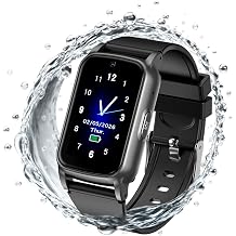 Senior GPS Smart Watch with Fall Detection - 4G LTE Elderly Smartwatch with Real-Time Location, SOS Alerts, and IP67 Waterproof - Ideal for Dementia/Alzheimers Safety Black