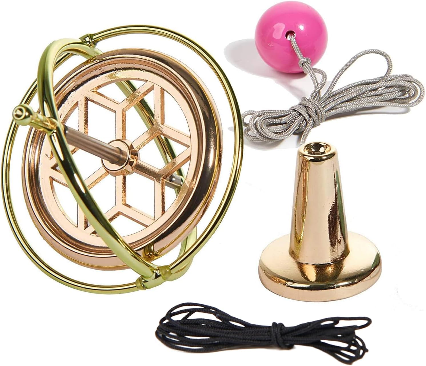 JoyTech Precision Gyroscope Kill Time Metal Anti Gravity Spinner Balance Toy JA01