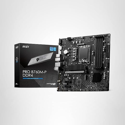 MSI PRO B760M-P DDR4 ProSeries Motherboard