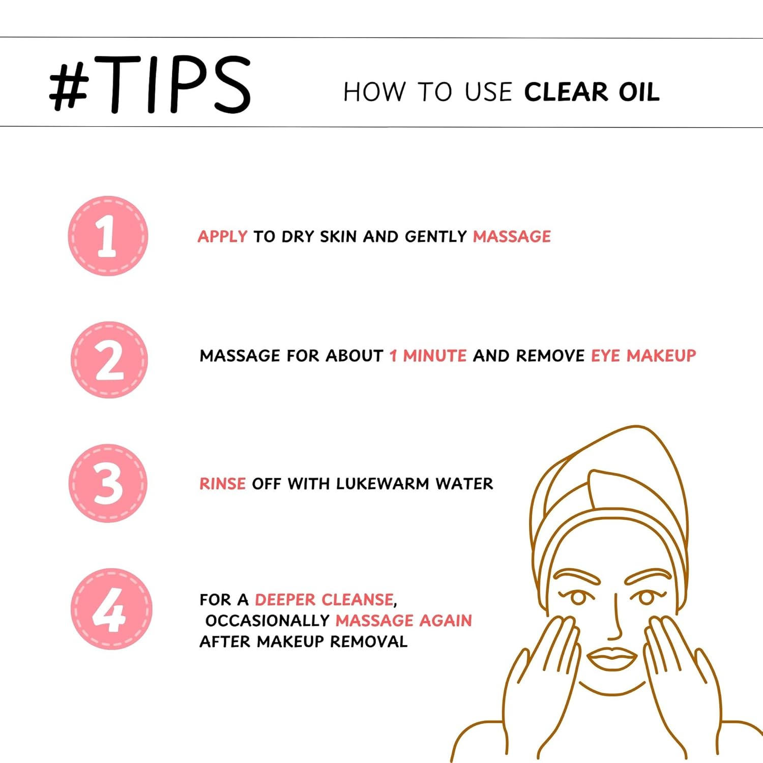 SWANESS Clear Oil, Japanese Premium Skincare Oil Cleanser – Anti-Aging Makeup Remover & Massage with Rice Power for Deep Pore Cleansing, Waterproof Mascara, Sunscreen & Radiant Skin