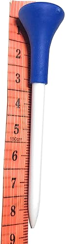 Miniatura 4 de Camisetas de golf de plástico con cubierta de goma blanda 3 14 3.268 in, paquete de 50 casi irrompibles