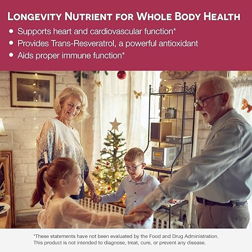 Miniatura 3 de EZ se derrite Resveratrol 150mg Disolución Vitaminas cero azúcar sabor natural de uva 60rápido tabletas de fusión Trans-Resveratrol Suplemento