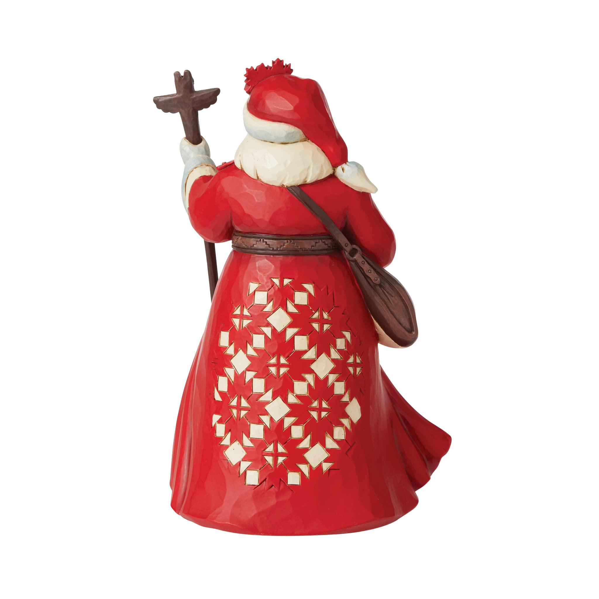 Enesco Jim Shore Heartwood Creek Figurine Père Noël canadien