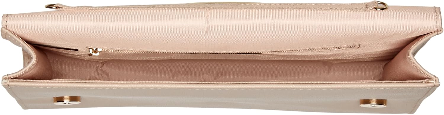 Jessica McClintock Nora Solid Large Envelope Clutch with Ring Closure