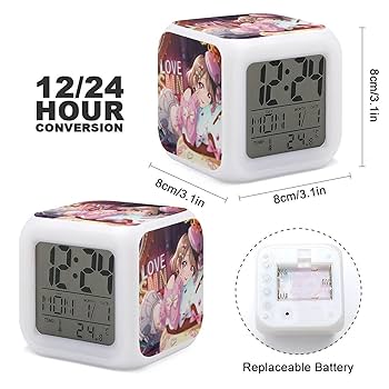 ラブライブ！× ローソン 目覚まし時計 未使用品 MH096 ラブライブ！× ローソン 目覚まし時計 未使用品 MH096