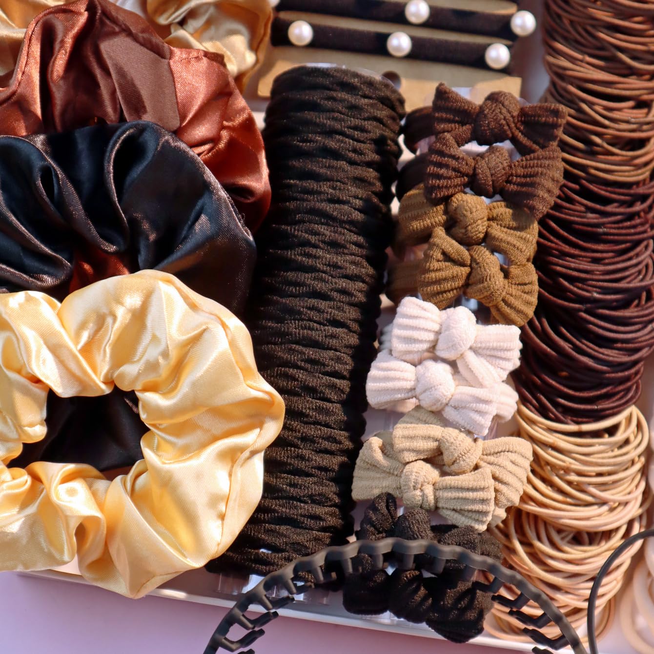Amazon.com : Hair Accessories Set for Women, Ponytail  display picture 3