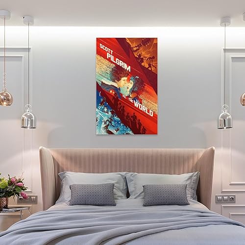 Miniatura 8 de Scott - Póster de película de peregrino impreso, decoración de club-bar, colgante inspirador (1) pintura sobre lienzo, póster de arte de pared,