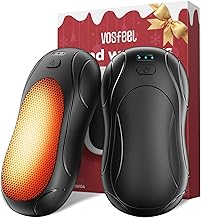 Electric Hand Warmer 2 Pack, Portable Rechargeable Hand Warmer 23H, 3 Level Heating, Pocket Handwarmer, Suitable for Outdoor, Golf, Camping