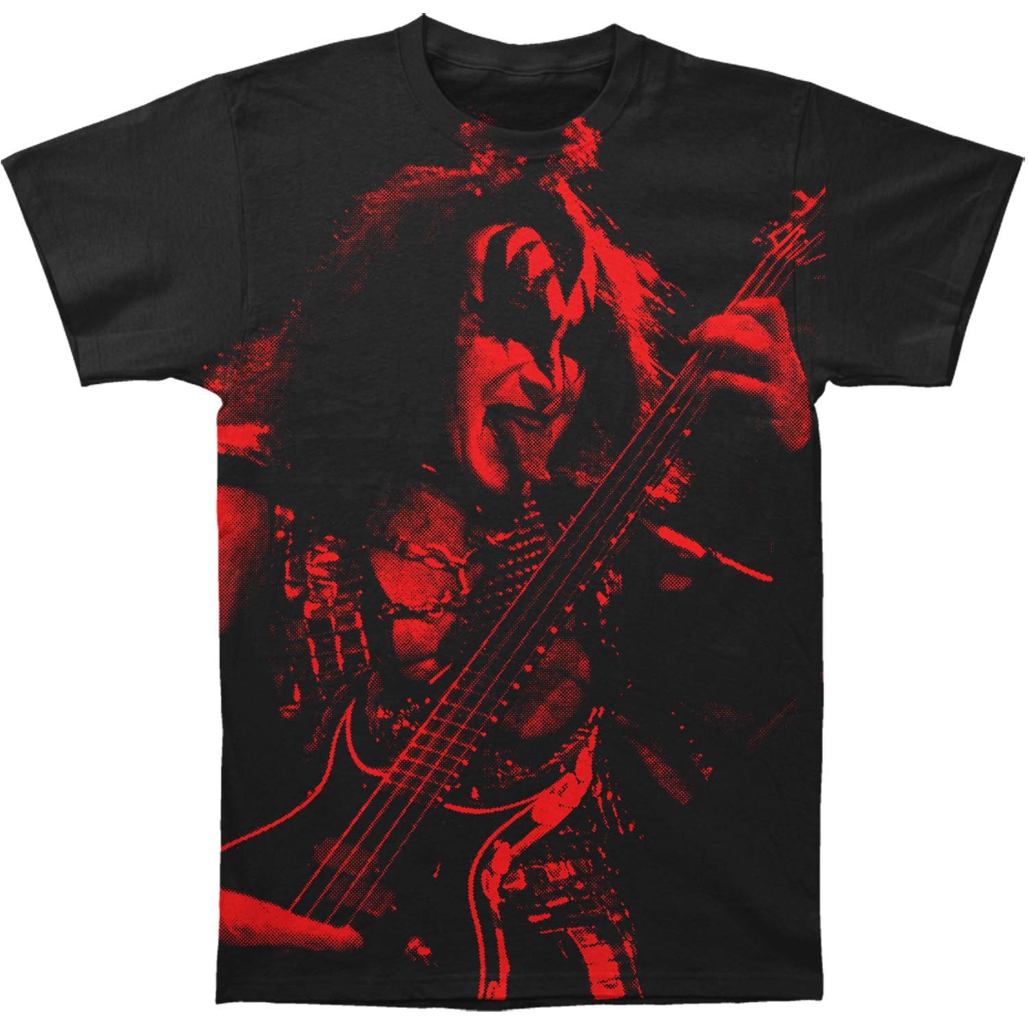 Kiss Gene Simmons Big Print Subway T-Shirt