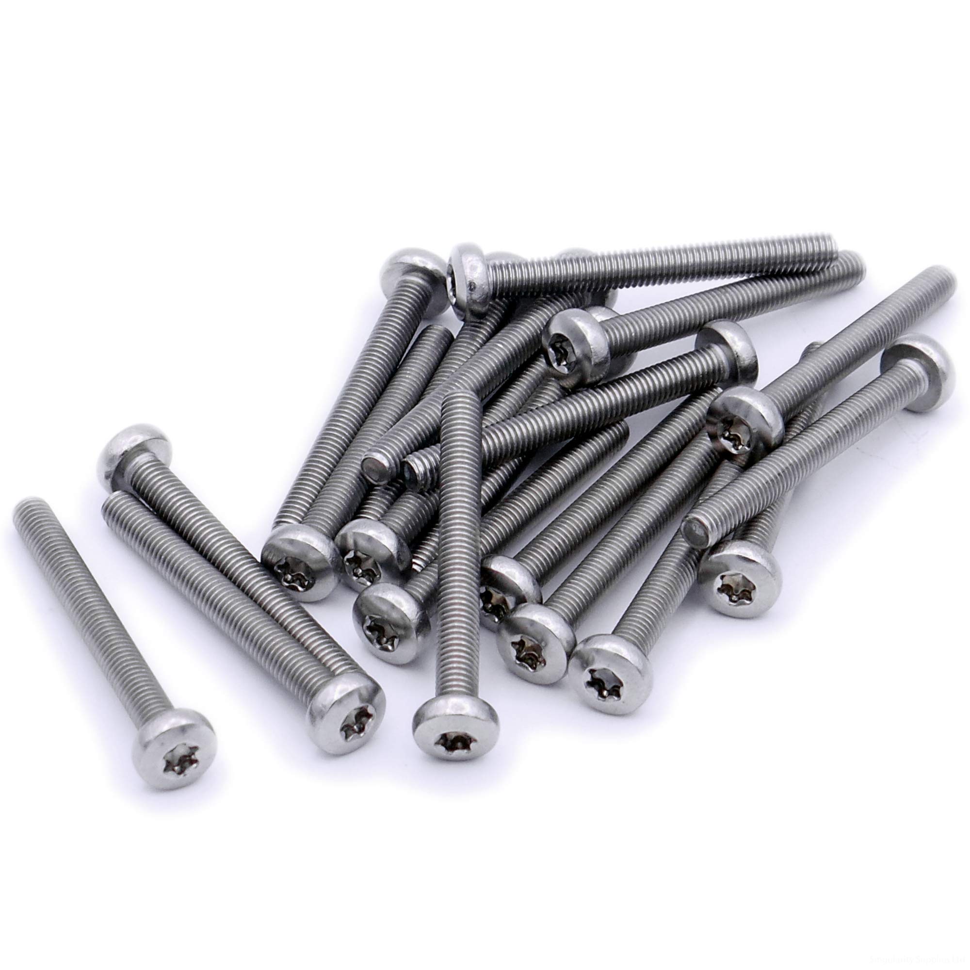 Singularity Supplies M5 (5Mm X 8Mm) Tx Pan Machine Screw (Bolt) - Stainless Steel (A2) (Pack Of 20)