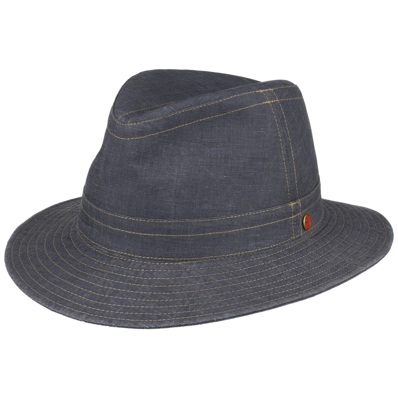 Mayser Sheridan Savona Traveller Cloth Hat Women/Men Blue 7 5/8