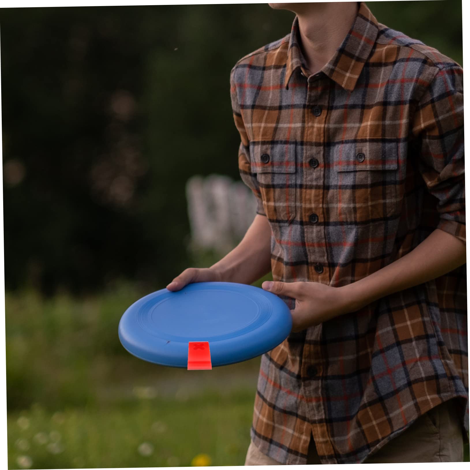 POPETPOP 2 Pack Clip Holder Portable Disc Carrier for Outdoor Exercise Discs Plastic Clip Sports Accessory