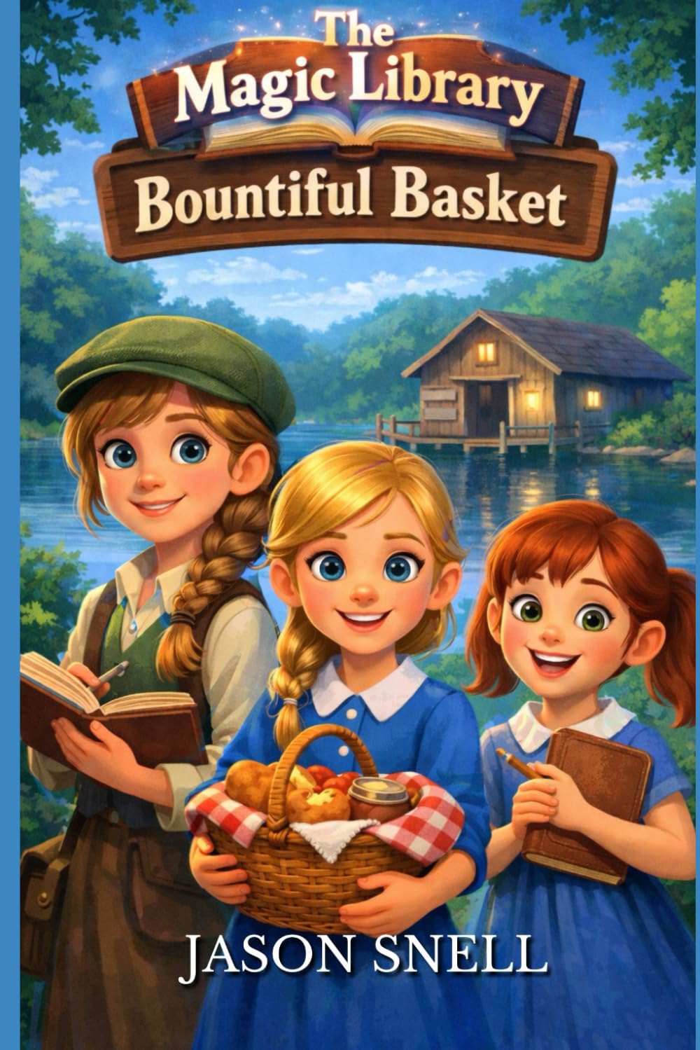 The Magic Library: Bountiful Basket (The Magic Library Cozy Mysteries)