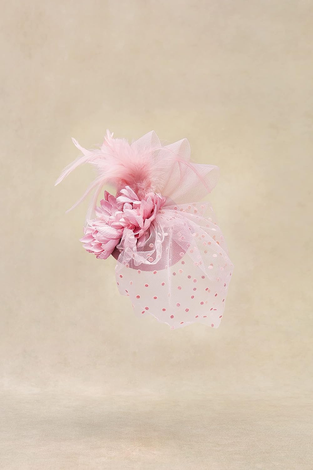 BABEYOND Fascinator Hats for Women - Tea Party Hats Kentucky Fascinators Derby Hat Wedding Cocktail Flower Feathers Hair Clip - Image 2