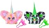 Furby Furblets Fierce and Fabulous Pack of 2 Electronic Plush Toys: May-May and Greenie-Meanie, Rosa, Weiß, Schwarz