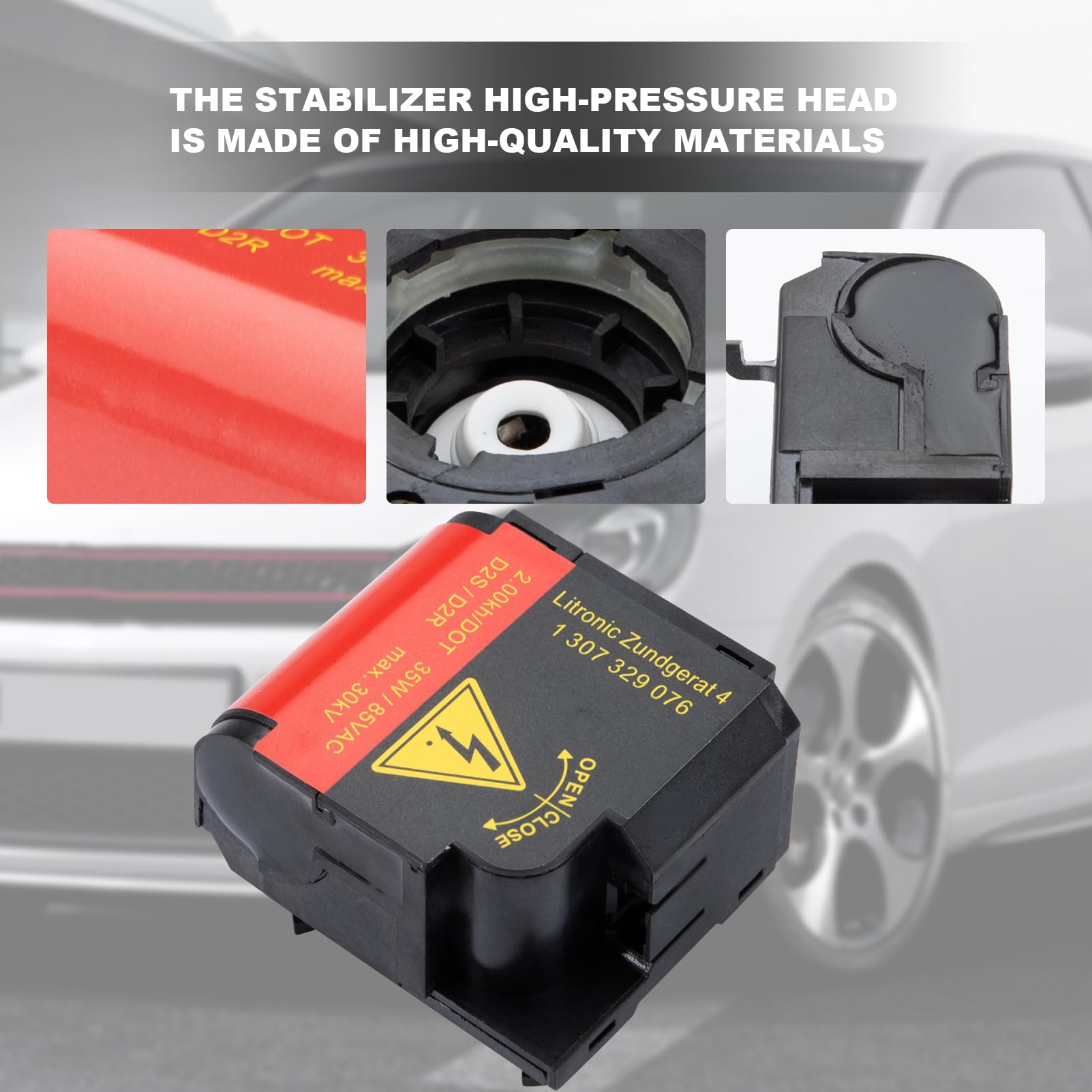HID Reattore di accensione Xenon compatibile Cooper R50 R52 R53 D2S D2R portalampada 1307329076 1T0941471