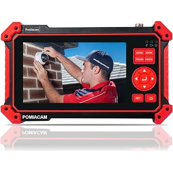 CCTV Camera Tester HD-2950 8MP TVI CVI AHD CVBS Analog Camera Tester 5 TFT LCD Screen UTP Cable Test HDMI VGA Input RS485 PTZ Control Audio Test 12V