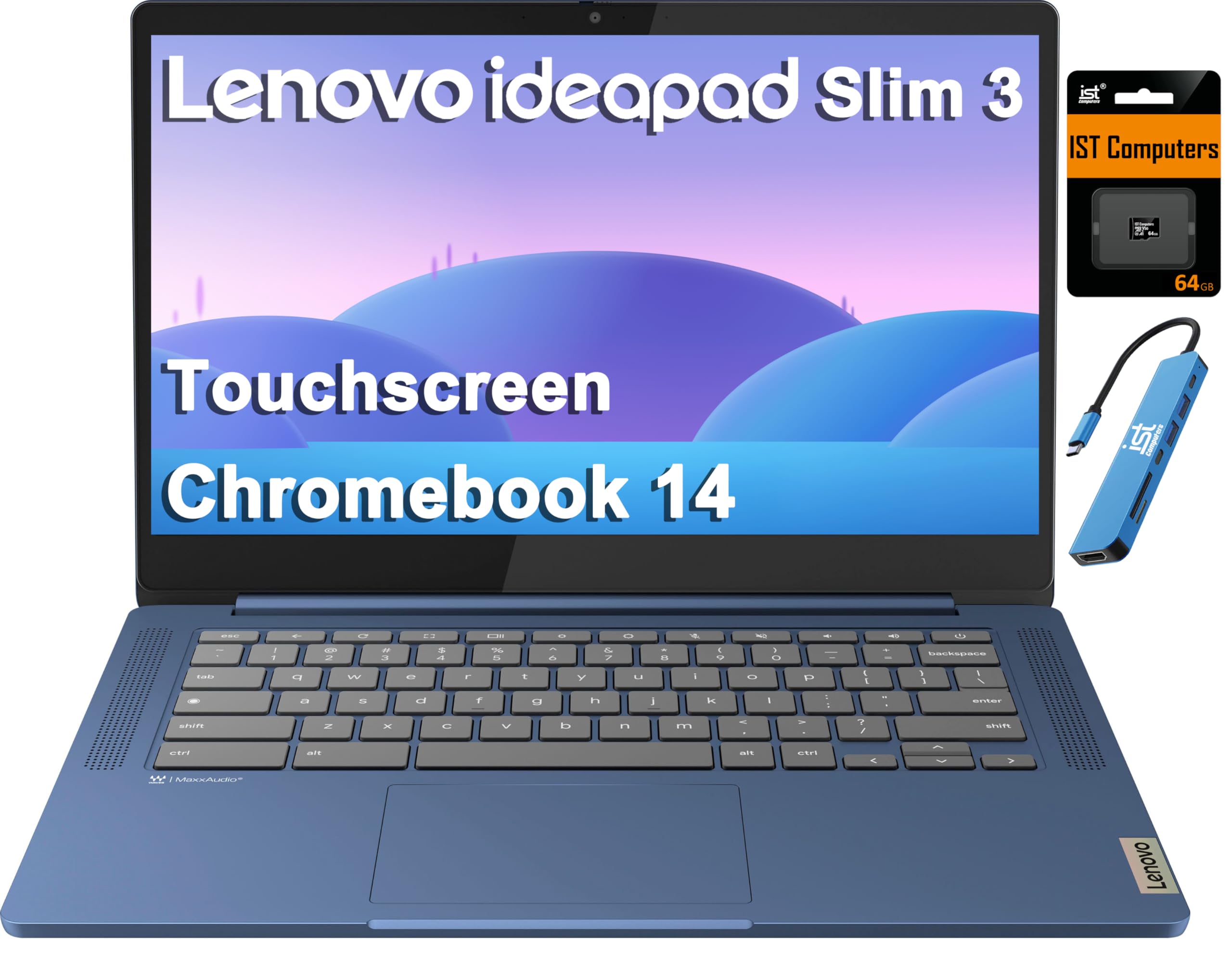 Chromebook本体 Lenovo Chromebook Plus IdeaPad Slim Lenovo IdeaPad Slim 3i Chromebook (14″ Intel) | Thin and