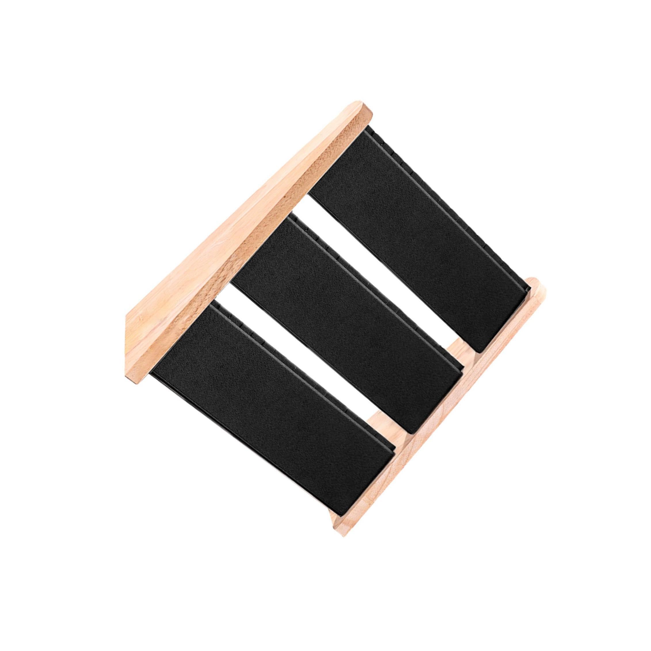 Espositore per collane, splendido espositore per gioielli, elegante artigianato in velluto, legno, per mantenere organizzati i gioielli, per riporre
