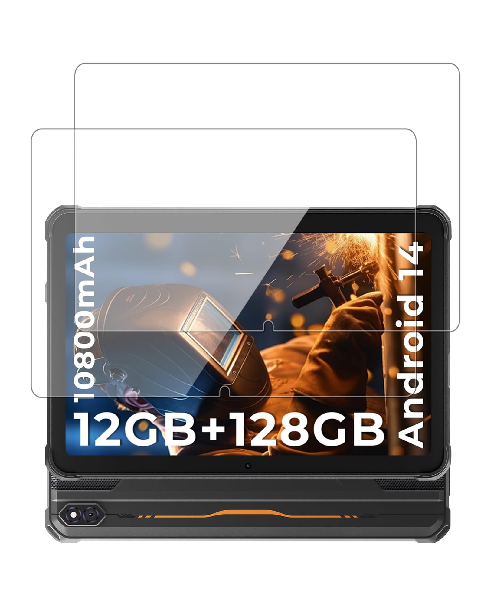 Protector De Pantalla Vidrio Templado Para HOTWAV R8 Tablet 10.1" - 2 Unidades, Dureza 9H, Antihuellas, Fácil Instalación