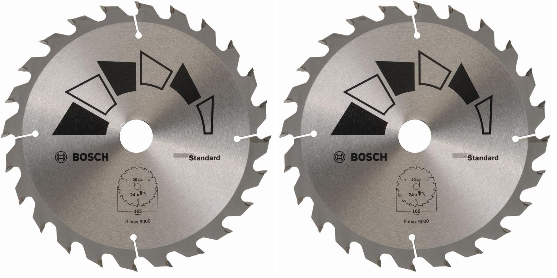 Lame de scie circulaire 165mm évite les éclats de bois lors de la coupe