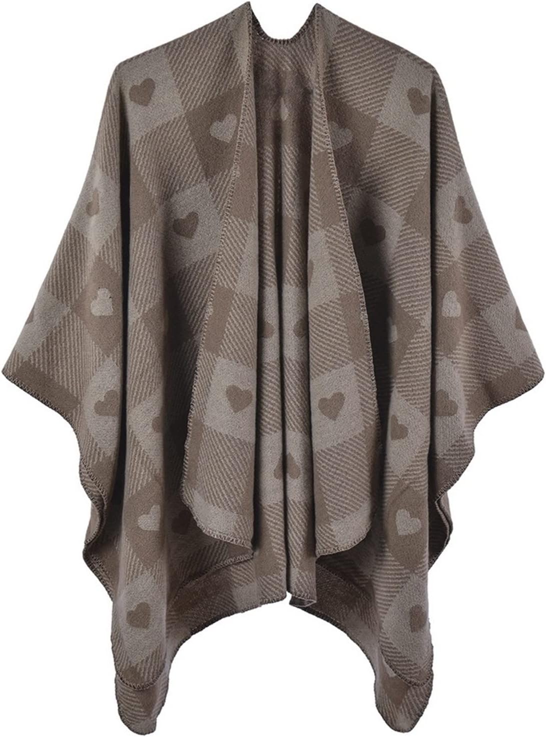 [QIRIUS] 大判ストール ポンチョ マフラー レディース ショール ポンチョ レディース ロング ケープ ラップ ショール